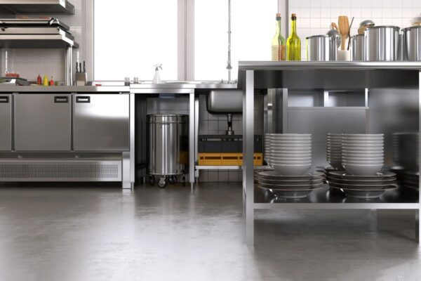 Polished Concrete Kitchen Floors