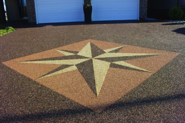 Custom Logos and Patterns in Polished Concrete
